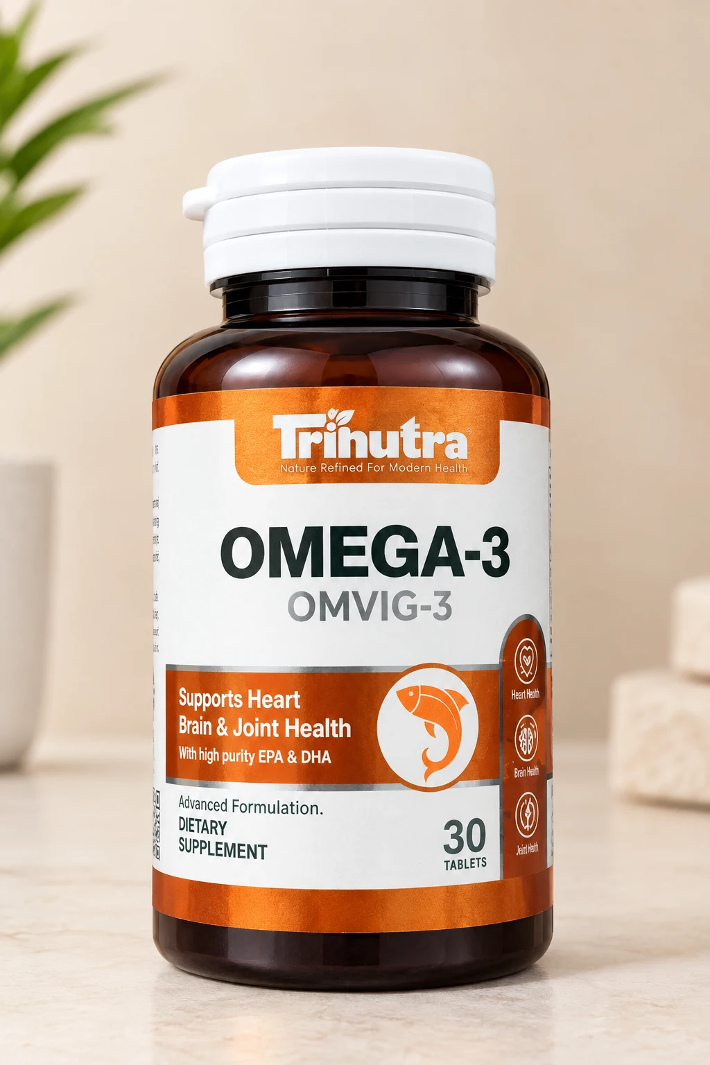 Omega-3 (OMVIG-3) Pure Fish Oil - view 2